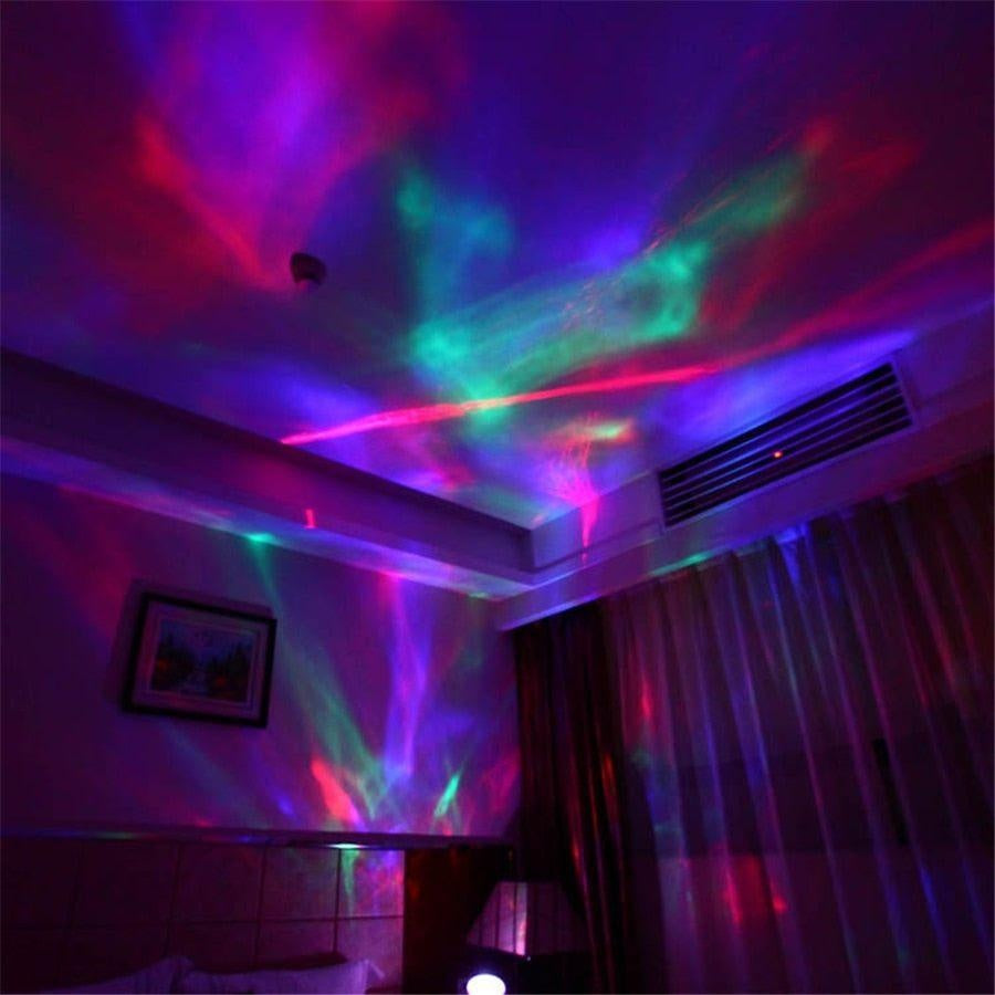 Aurora Night Light Speaker Projector PeekWise