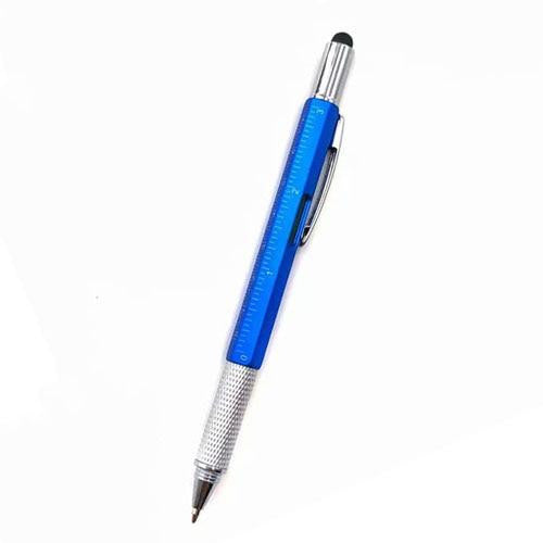 6-in-1 Multi-Function Tool Ballpoint Pen - PeekWise