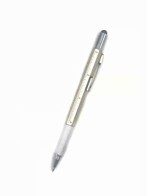 6-in-1 Multi-Function Tool Ballpoint Pen - PeekWise