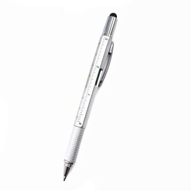 6-in-1 Multi-Function Tool Ballpoint Pen - PeekWise