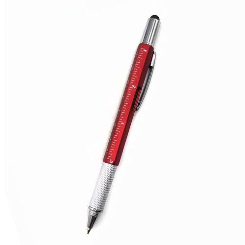 6-in-1 Multi-Function Tool Ballpoint Pen - PeekWise