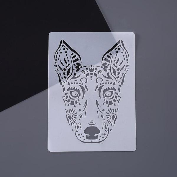 Creative Stress Relieving Animal Coloring Art Stencils