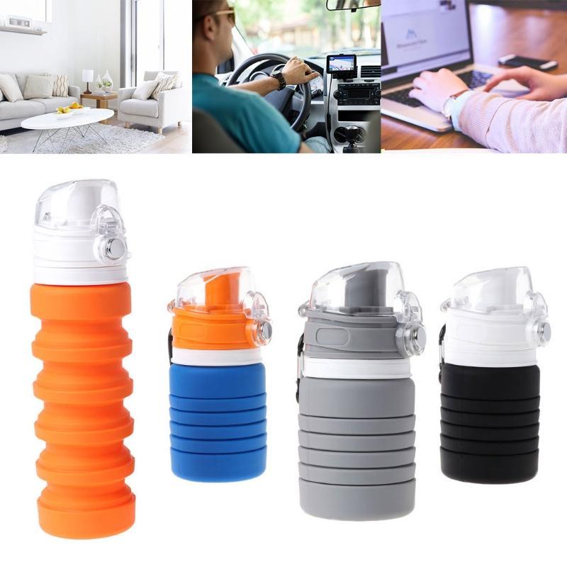 Creative Collapsible Silicone Water Bottle