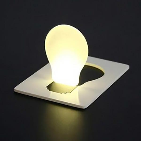 Credit Card Light Bulb