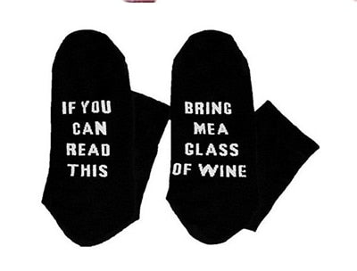 Bring Me Wine Socks - PeekWise