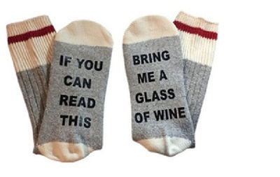 Bring Me Wine Socks - PeekWise