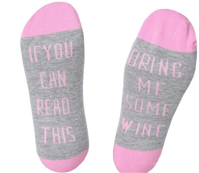 Bring Me Wine Socks - PeekWise