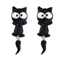 Thumbnail for Cute Hanging Cat Earrings