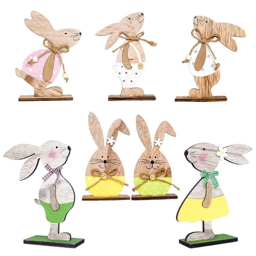 Wooden Easter Rabbit