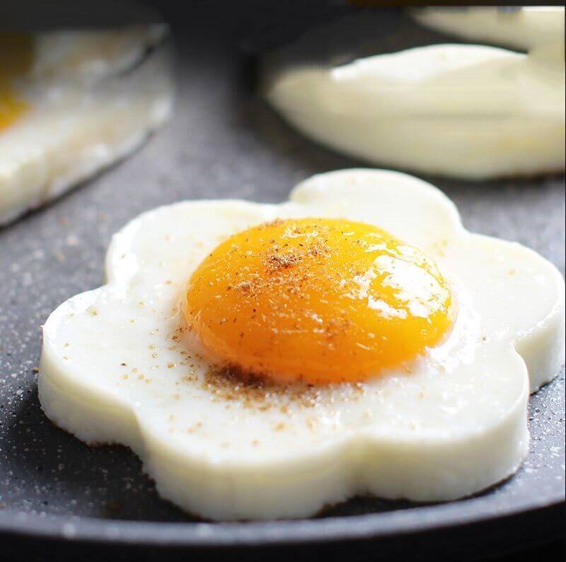 Cute Fried Eggs Shapers PeekWise