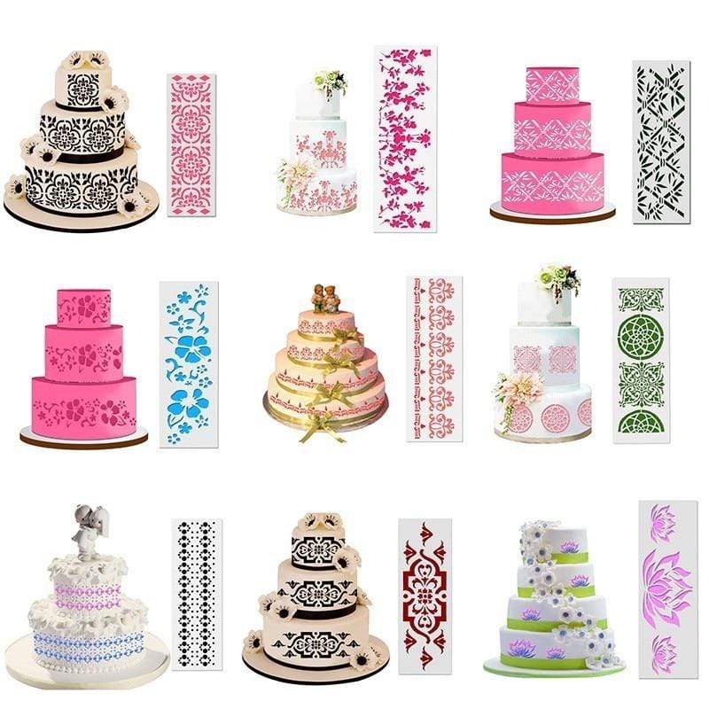 Cake Embossing Stencils Buy PeekWise