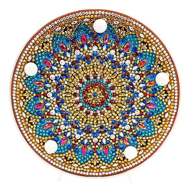 DIY Mandala Diamond Painting Light PeekWise