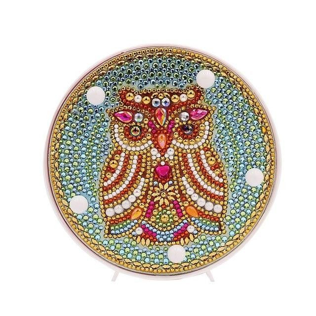 DIY Mandala Diamond Painting Light - PeekWise