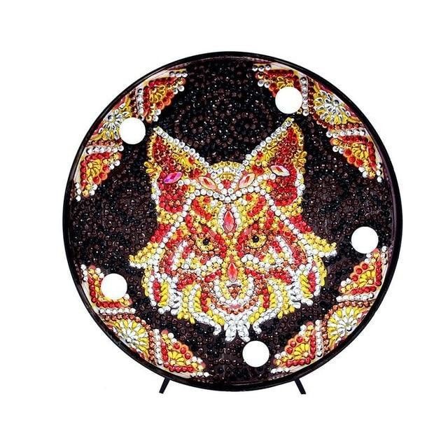 DIY Mandala Diamond Painting Light - PeekWise