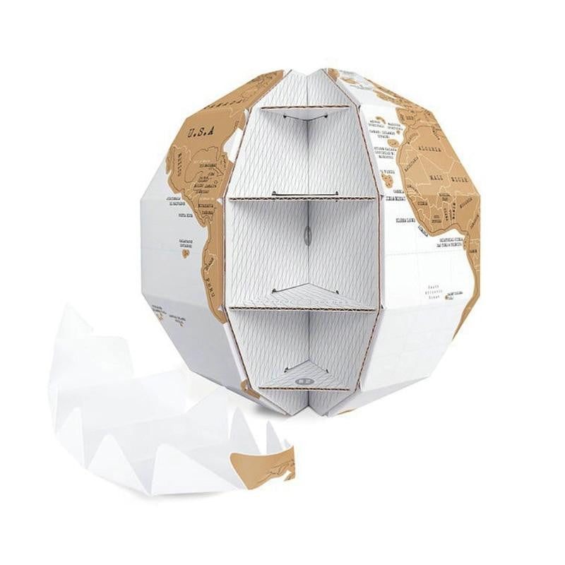 DIY 3D Scratch Globe - PeekWise