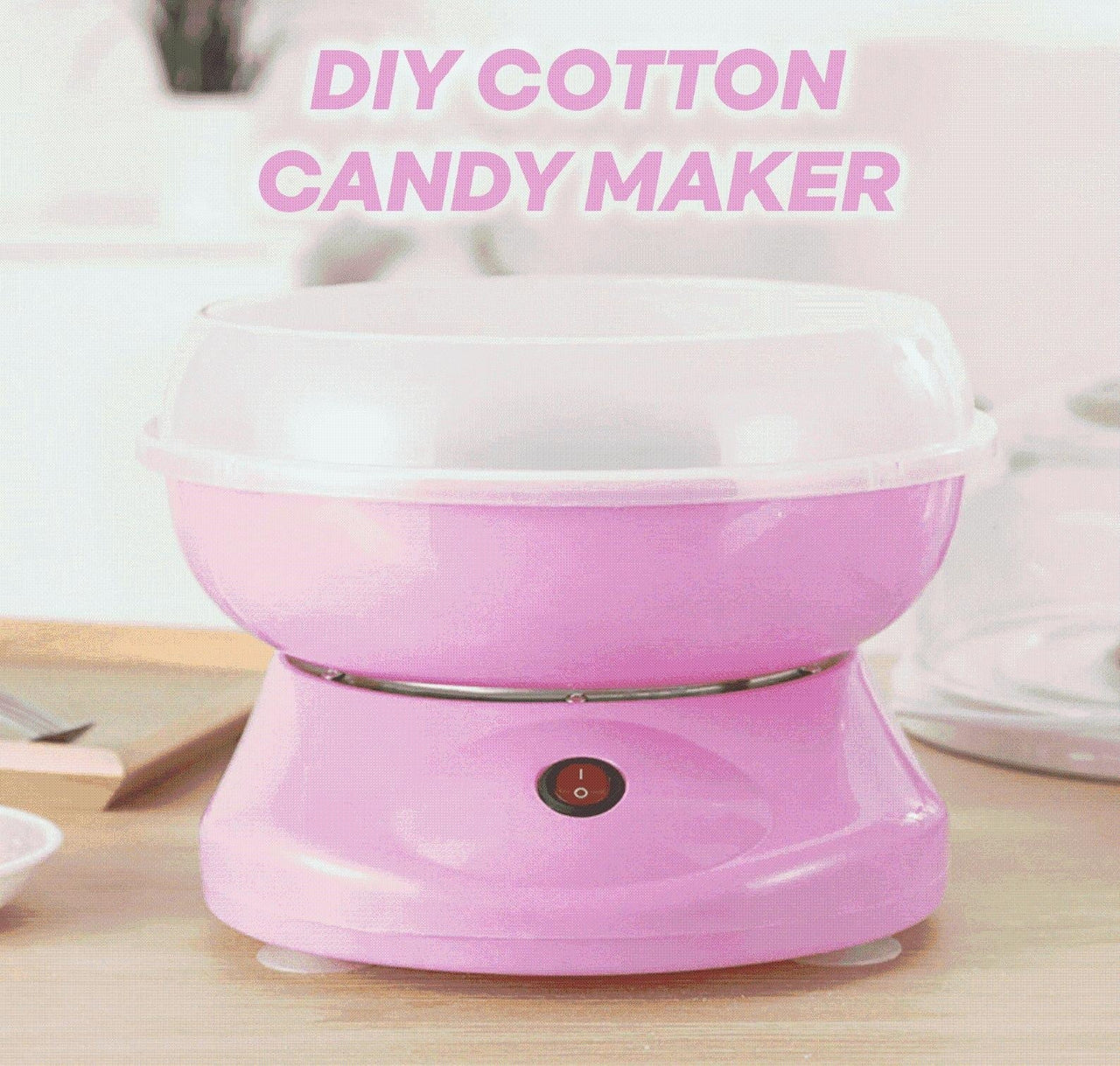 DIY Mini Cotton Candy Maker PeekWise