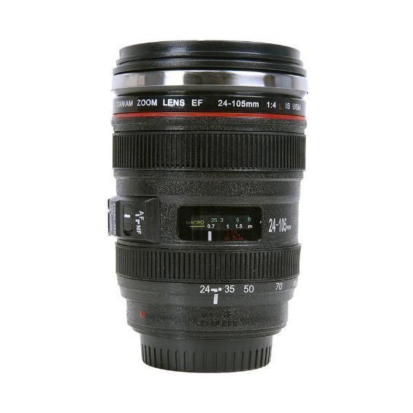 DSLR Camera Lens Stainless Steel Mug