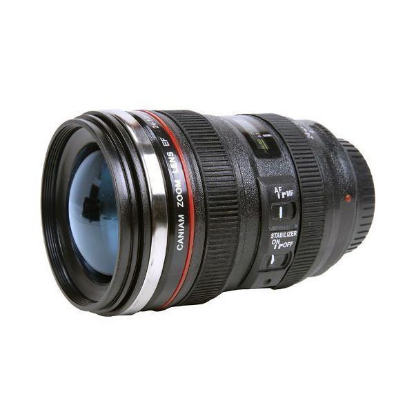 DSLR Camera Lens Stainless Steel Mug