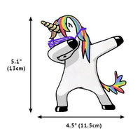 Thumbnail for Dabbing Unicorn Vinyl Decal Sticker