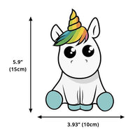 Thumbnail for Dabbing Unicorn Vinyl Decal Sticker