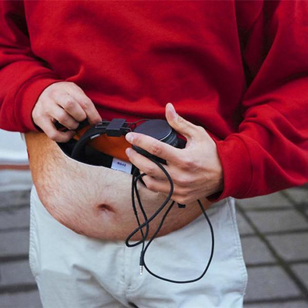Dad Bod Beer Belly Fanny Pack