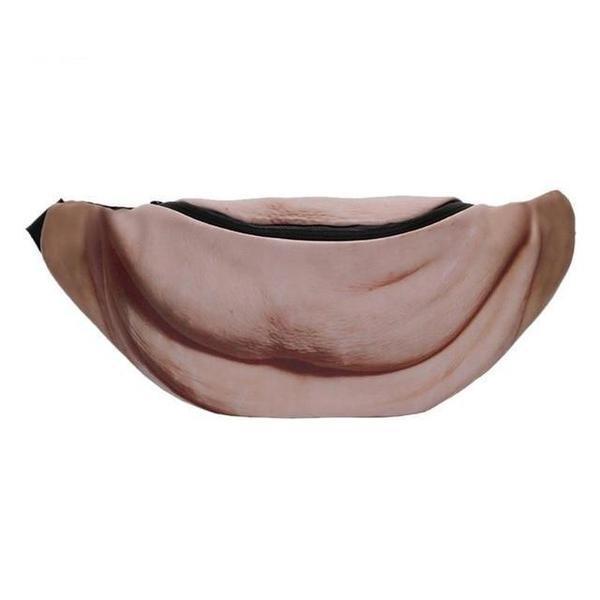 Dad Bod Beer Belly Fanny Pack