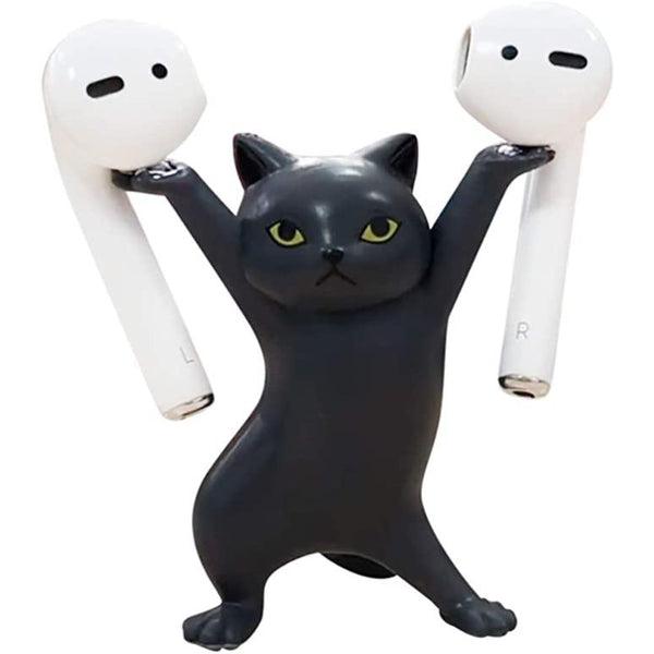 Dancing Cat Coffin Pen Holder