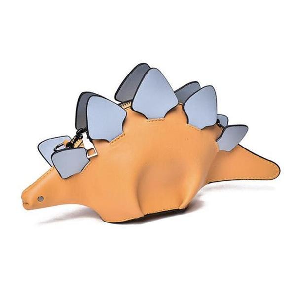 Dino Stegosaurus Crossbody Purse Bag