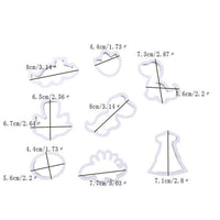 Thumbnail for Dinosaur And Habitat Cookie Cutters (Set of 8)