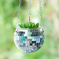 Thumbnail for Disco Ball Hanging Planter Pot