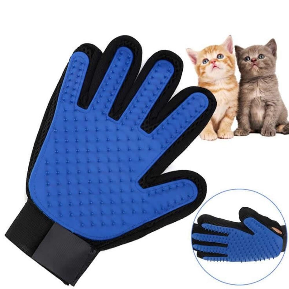 Pet Deshedding Glove Hair Remover Brush - PeekWise