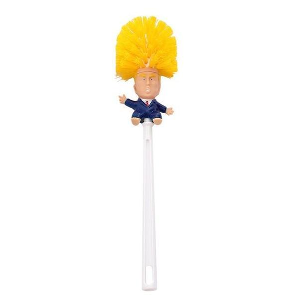 Donald Trump Toilet Brush Set