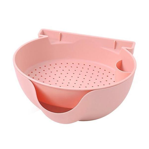 Double Dish Snack Bowl with Mobile Holder