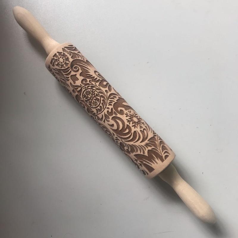 Embossed Holiday Rolling Pins