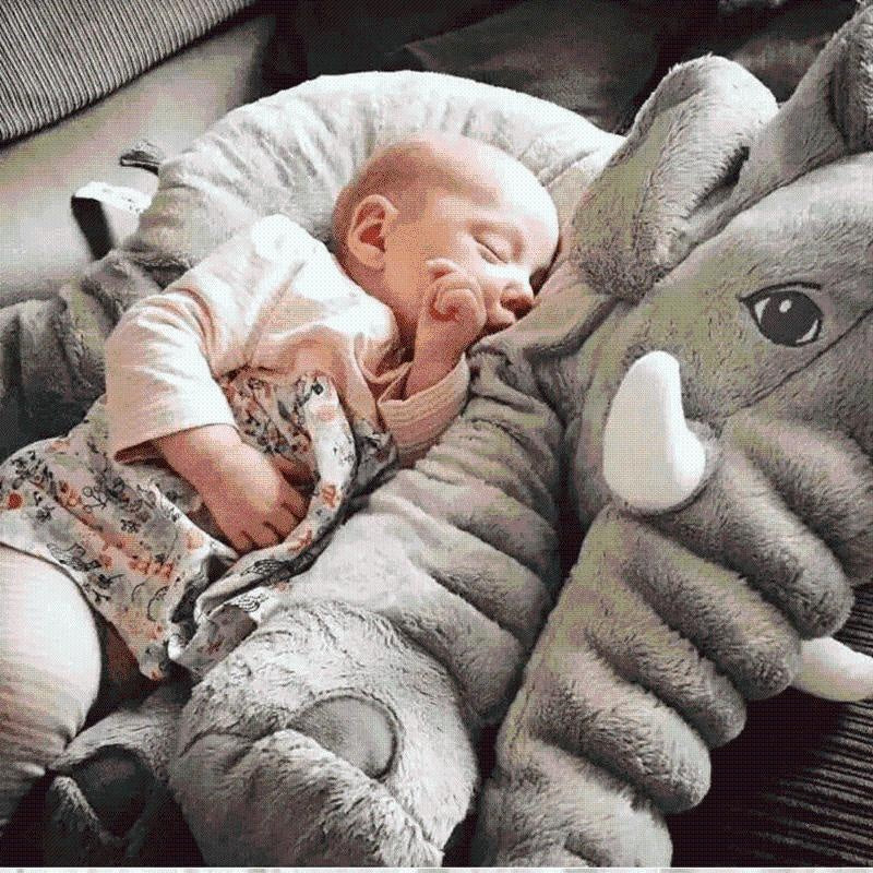 Elephant Plush Toy Pillow - PeekWise