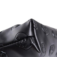 Thumbnail for Embossed Skull Makeup Pouch