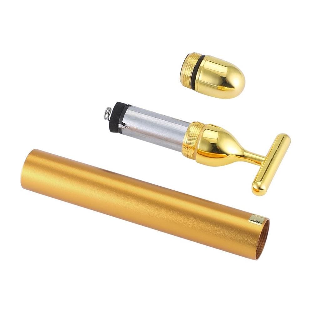 Facial T-Bar Gold Massager PeekWise