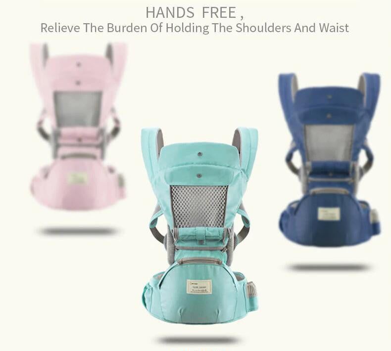 Ergonomic Kangaroo Baby Carrier & Waist Holder - PeekWise