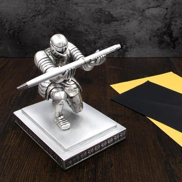 Executive Knight Pen Holder