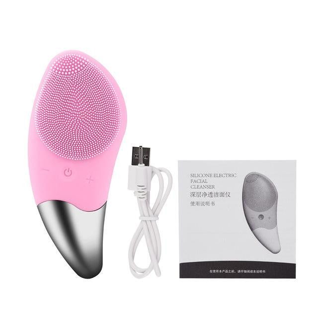 Sonic Vibration Facial Cleansing Brush - PeekWise