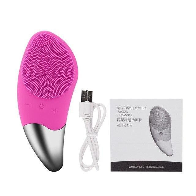 Sonic Vibration Facial Cleansing Brush - PeekWise