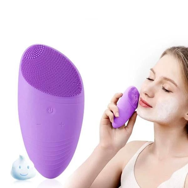 Sonic Vibration Facial Cleansing Brush - PeekWise