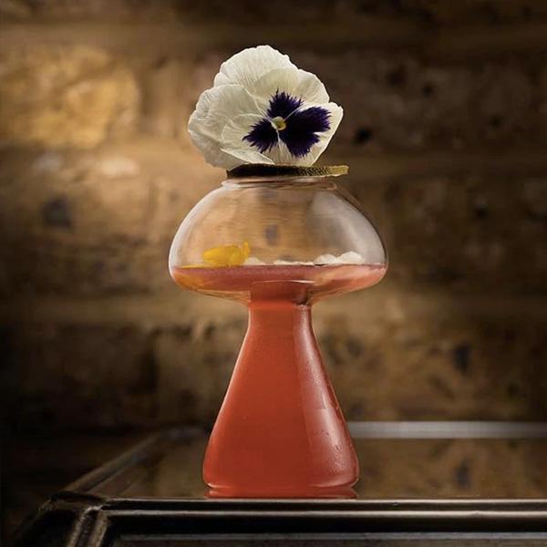 Fairy Mushroom Shaped Cocktail Glass