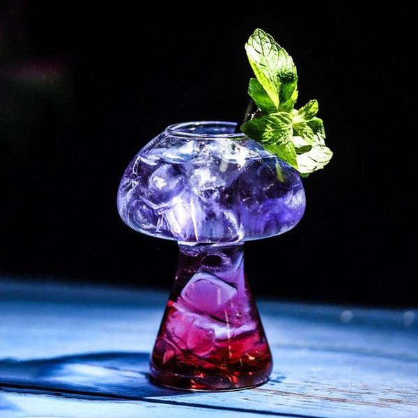 Fairy Mushroom Shaped Cocktail Glass