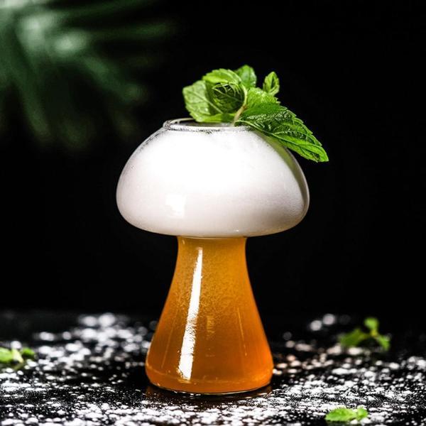 Fairy Mushroom Shaped Cocktail Glass