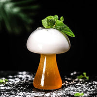 Thumbnail for Fairy Mushroom Shaped Cocktail Glass