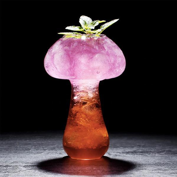 Fairy Mushroom Shaped Cocktail Glass