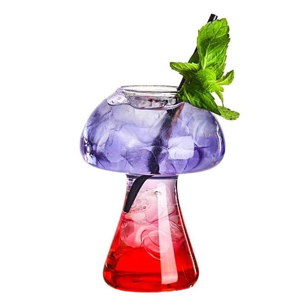 Fairy Mushroom Shaped Cocktail Glass