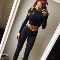 Thumbnail for High Waist Push Up Fitness Leggings - PeekWise