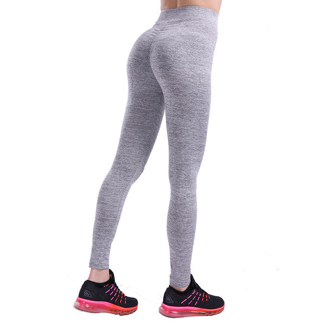 High Waist Push Up Fitness Leggings - PeekWise